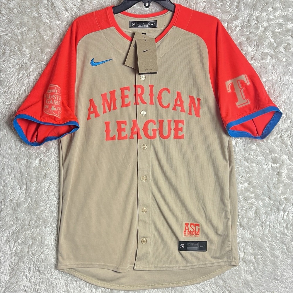 Official Marcus Siemen 2024 All Star Jersey Texas Rangers Large Reg. $195